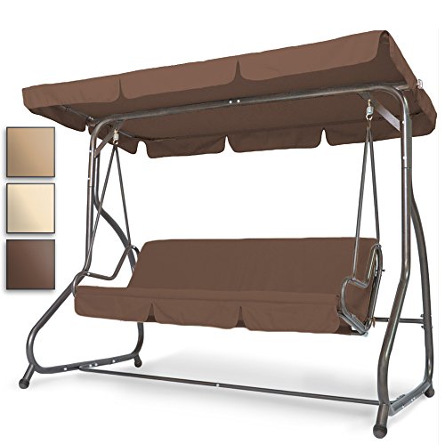 - balancelle de jardin 3 places - (l/l/h) : 202...