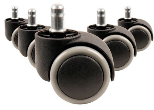 HinHocker Chaise pivotante roulettes sol dur roulettes roues set de 5 pièces de rechange 4260120772706 (4260120772706)