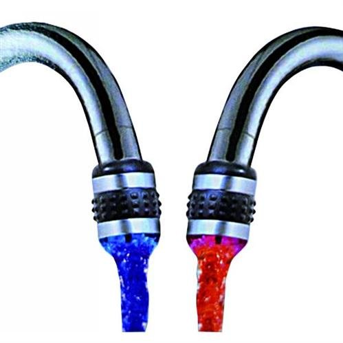 Light Faucet Embout de robinet à LED lumineuse BLEU, ROUGE 4260135967012 (4260135967012)