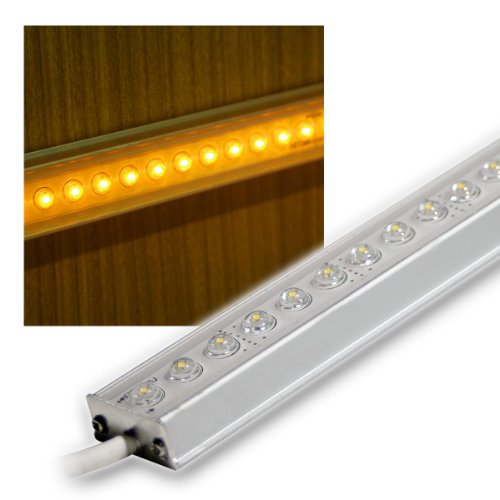 world-trading-net Aluminium lED jaune 12 v dC dESIGN :  25 cm 4260160640232 (4260160640232)