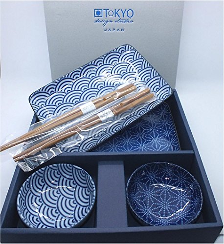 Tokyo Design Studio, Sushi Assiette+bol+baguett...