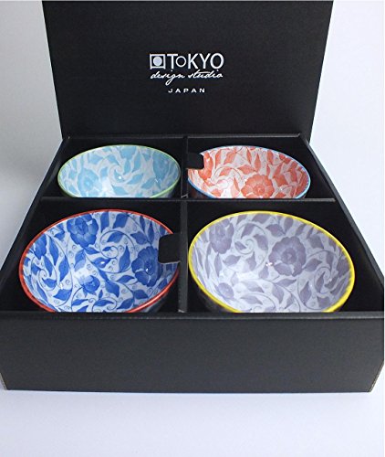 Tokyo Design Studio, Bol en porcelaine motif Bo...