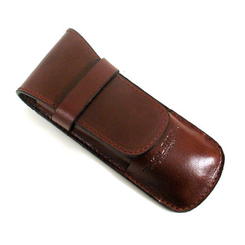Shalimar Ranch Shalimar - Etui à Stylo Trio pour 3 stylos - Cuir de Seller - Marron code EAN 4260168991923 
