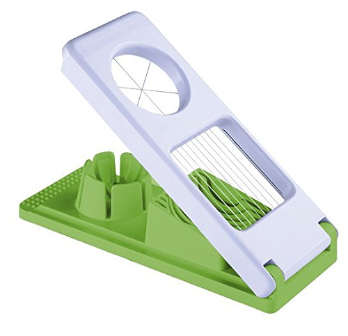 Coupe-oeuf - veert/blanc - trancheuse à mozzare...