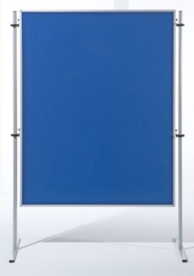 Certeo Cloison de séparation - h x l 1500 x 1200 mm habillage textile bleu roi, à l'unité - Cloison Cloison fonctionnelle Cloisons Cloisons fonctionnelles Paroi de séparation Cloison de séparation Cloison industrielle Cloisons de séparation Cloisons industrielles code EAN 4260177891023 