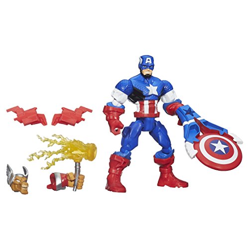 - super hero mashers - captain america - figuri...