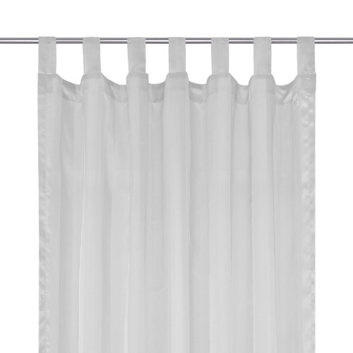 Voilage à passants - rideau - Pattes - à rayure...