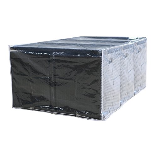 Jet-Line Bâche de proteciton pour meubles de jardin 'Miami', 1,4 x 1,4 m, transparent 4260180271713 (4260180271713)