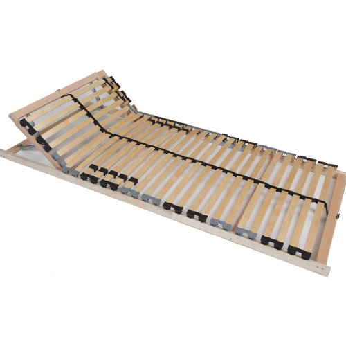 Tauro 22921 Sommier à lattes 7 zones à tête rég...