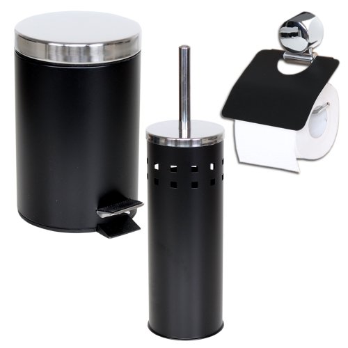 Set salle de bain brosse pour toilettes porte-p...