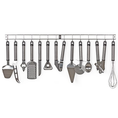 Lot de 13 ustensiles de cuisine avec support d'...