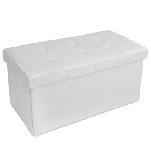 80x39x40 cm tabouret pouf cube dé pliable plian...