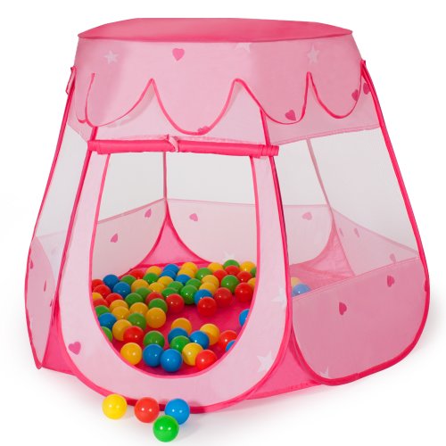 Tente de jeux pour enfants + 100 balles + sac p...