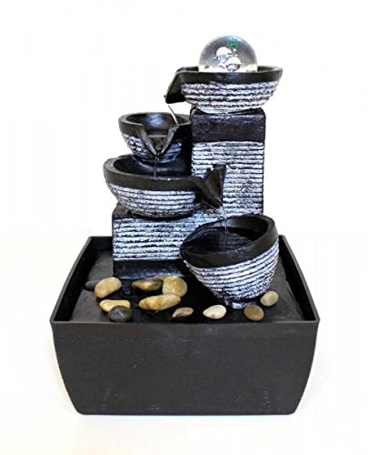 Fontaine d'intérieur, déco, LED couleur changea...