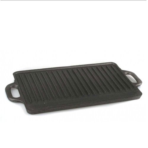 Seasoned plaque de cuisson et grill en fonte po...