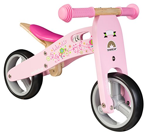 BIKESTAR® 17.8cm (7 pouces) Bois Vélo Draisienn...