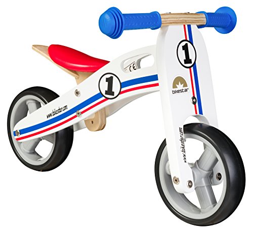 BIKESTAR® 17.8cm (7 pouces) Bois Vélo Draisienn...