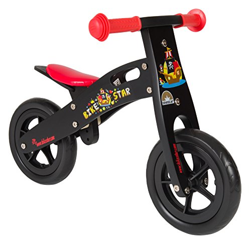 BIKESTAR® 25.4cm (10 pouces) Bois Vélo Draisien...