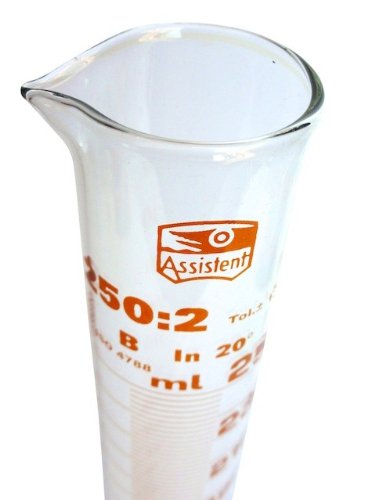 Hecht Assistent Cylindre mesureur 250 ml en verre - 'Hecht' 4260195312302 (4260195312302)
