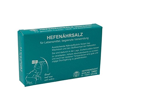 Schlag "Schlag" Sel nutritif pour levure- 5 x 2 grammes code EAN 4260195316683 