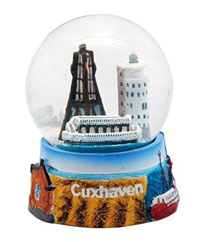 30034 Souvenir boule à neige Cuxhaven vieille a...