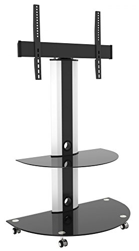 RICOO Meuble TV Roulettes Design Support pied e...