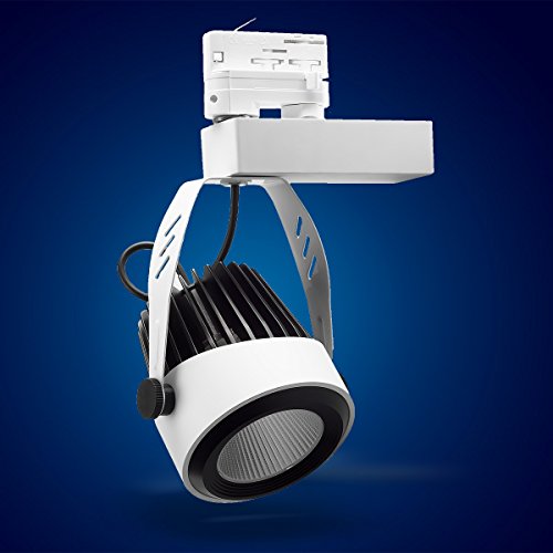 Mextronic 34w 3 phases led blanc chaud spot pour rail d'éclairage rail spot rail feu code EAN 4260204866529 