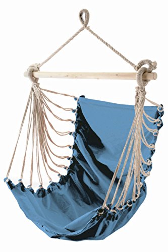 Siège suspendu FASHION aqua avec barre de suppo...