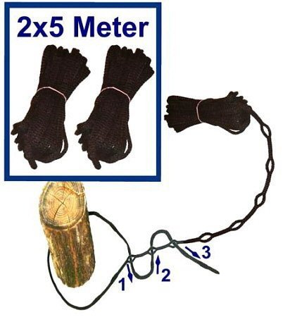 Leguana Fixation de Hamac "1-2-3corde" 4260206557517 (4260206557517)