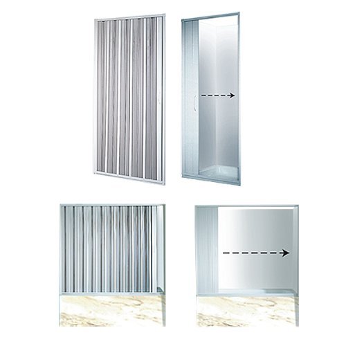 Porte paroi de douche/baignoire extensible 25-8...