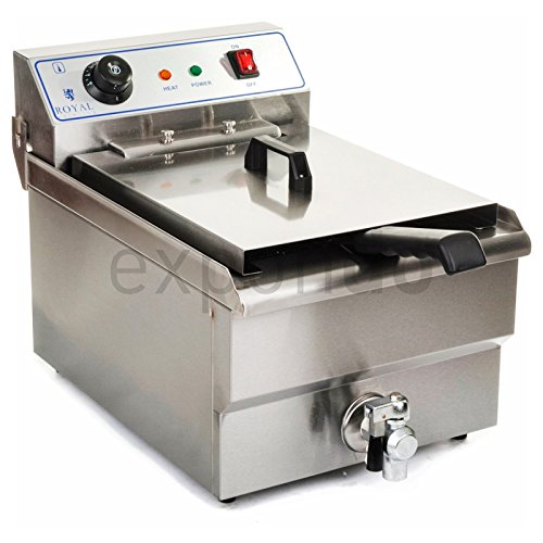 - rcef-16eh - friteuse électrique de 1x16 litre...
