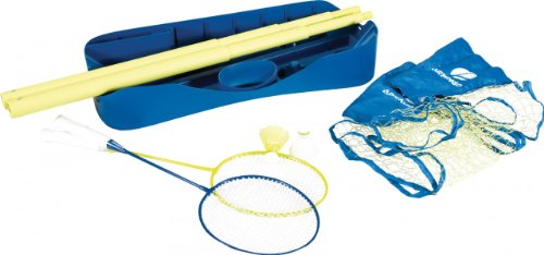 2gether Set complet jeu de badminton, 1 filet et 2 piquets, 2 raquettes, 1 volant, 31057 code EAN 4260223370731 