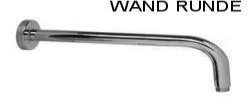 de lanwa DeLanwa 604071 Bras de douche mural pour tête de douche En acier inoxydable brossé Section ronde 60 cm 4260232314719 (4260232314719)