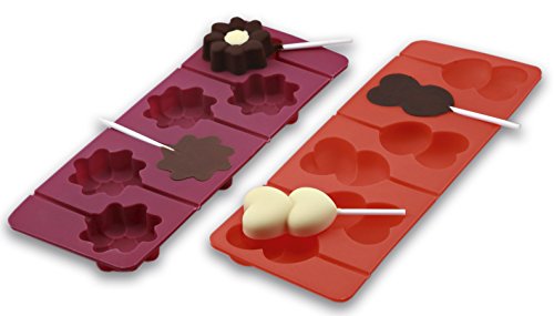 bækka Moule à sucettes, lot de 2 - 60 batonnets...