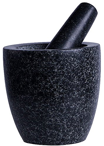 iapyx® iapyx Mortier avec pilon en pierre naturelle brute Pilon partiellement poli code EAN 4260246942342 