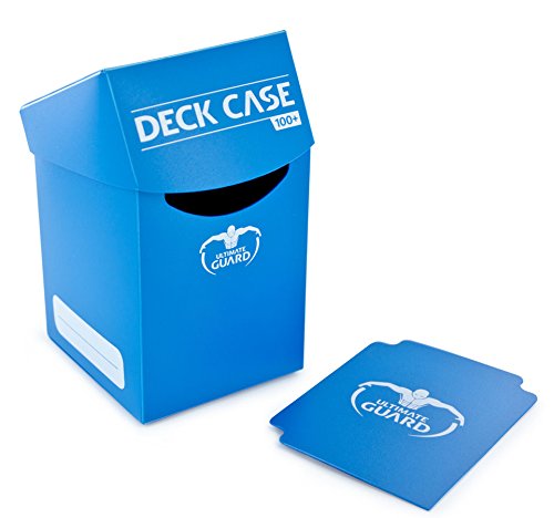 100 plus étui deck (standard, bleu royal)