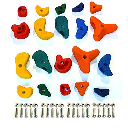 Prises d'escalade - Lot mélangé de 20 pièces de...