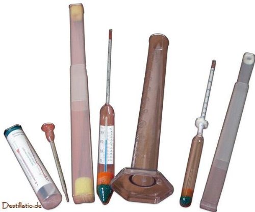 Kit de mesure de taux d'alcool. 4 pièces