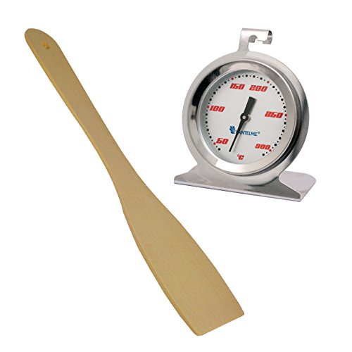 2835 thermomètre de four analogique - en acier inoxydable - jusqu'à 300 °c 4260259921389 Lantelme 2835 thermomètre de four analogique - en acier inoxydable - jusqu'à 300 °c 4260259921389 Lantelme