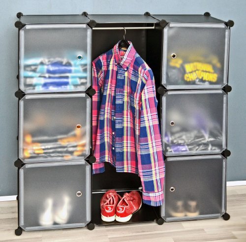 Armoire à vêtements commode meuble de rangement...