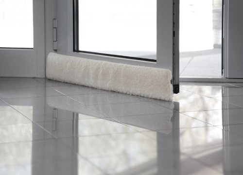 Sesua Boudin de porte en laine vierge 80 x 15 x 5 cm coloris naturel 4260279313478 (4260279313478)
