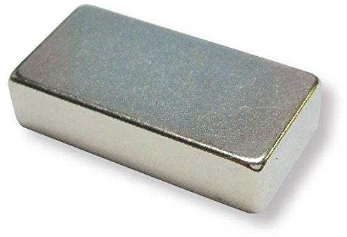 Aimant Bloc 30 x 30 x 15mm Néodyme N45, Nickelé...