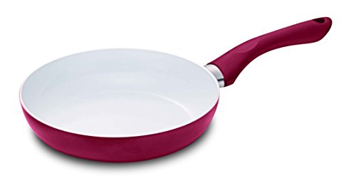 812100 poêle aluminium rouge diamètre 16 cm