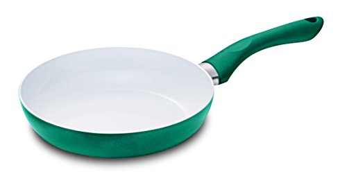 842104 poêle aluminium vert diamètre 28 cm
