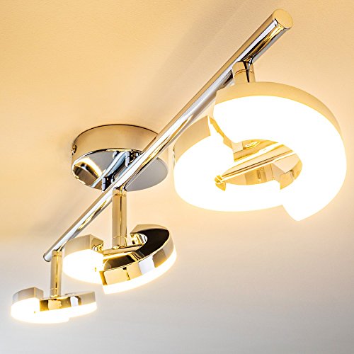 hofstein Barre 3 spots Paris 3 x 6 Watt - 1350 Lumen - 3000 Kelvin code EAN 4260303165271 