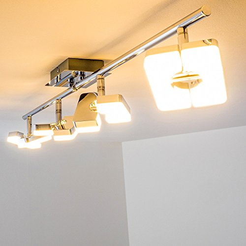 Barre de spots LED Turin - 4 x 6 Watt - 420 lum...