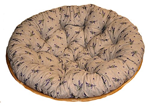 Rattani Rembourré, coussinets d'écouteurs de rechange pour papasansessel papasan d 120 cm, tissu de lavande code EAN 4260306074174 