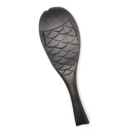 Louche à riz japonais en bois avec la conceptio...