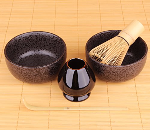 Ensemble de deux à thé matcha japonaise - tasse...