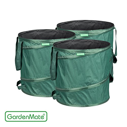 3x sac de déchets pop up tissu oxford 600d 85l 4260313260317 GardenMate® 3x sac de déchets pop up tissu oxford 600d 85l 4260313260317 GardenMate®